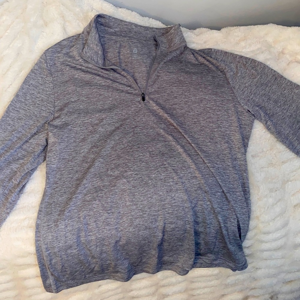Light weight pullover/long sleeve, good for cozy wear and under/pullover